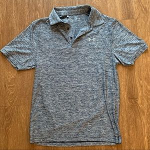 Gray Under Armour Polo